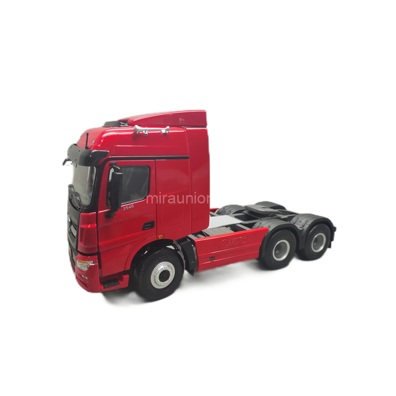 1 24 Benz V3ET Diecast tractor trailor model, semi-truck models for gift (2)