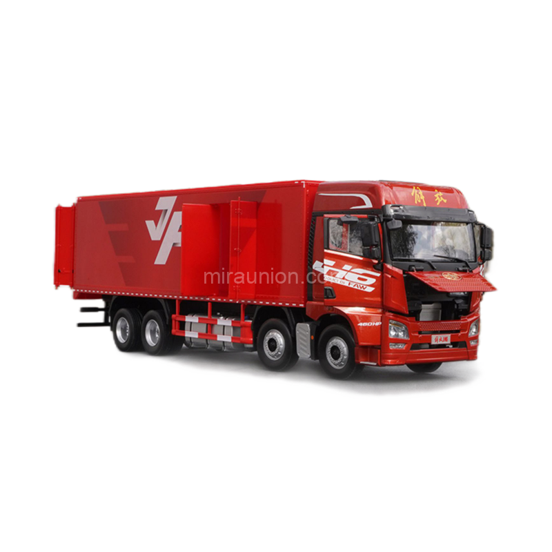 1 24 FAW Jiefang JH6 diecast container truck model (9)