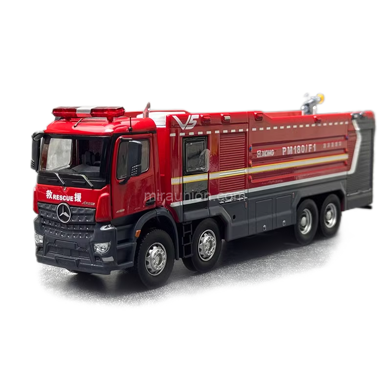 1 50 Benz XCMG PM180F1 fire truck model (14)