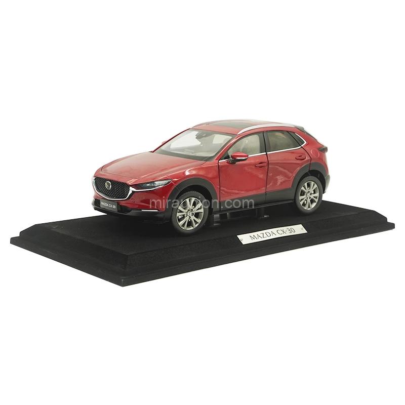 1 18 Authentic MAZDA CX-30 Crystal Red Die-Cast SUV Model (2)