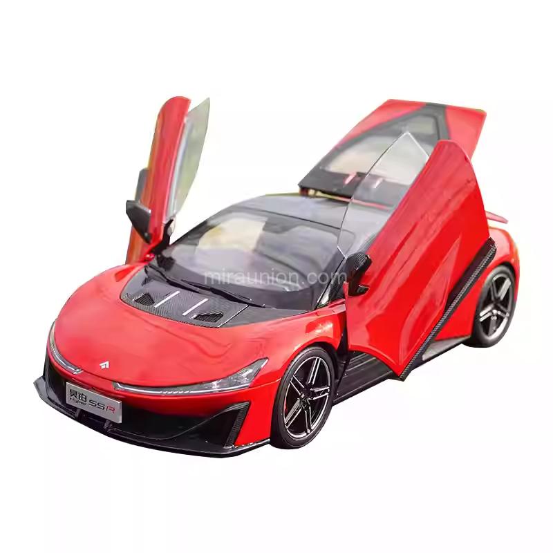 1 18 GAC Aion Hyper SSR Alloy Electric Diecast Sports Car Model (1)