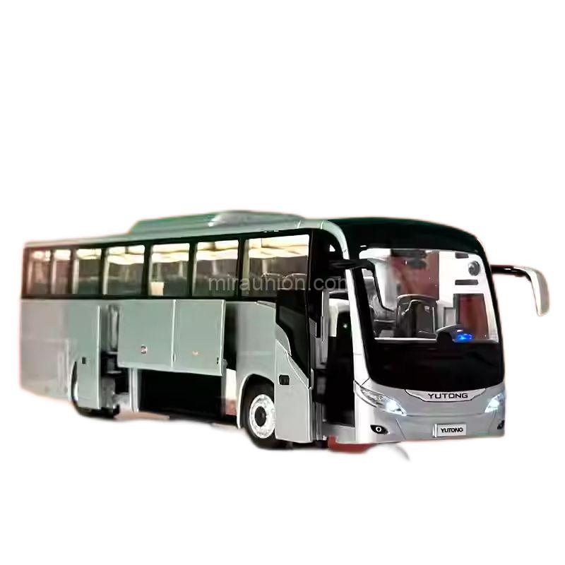 1 42 Yutong T12E Overseas Edition Alloy Tourist Bus Model (11)