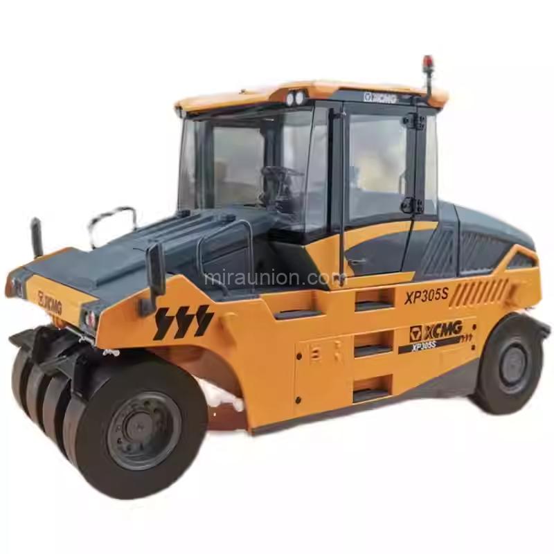 1 25 XCMG XP305S Tire Road Roller Diecast Scale Model (9)